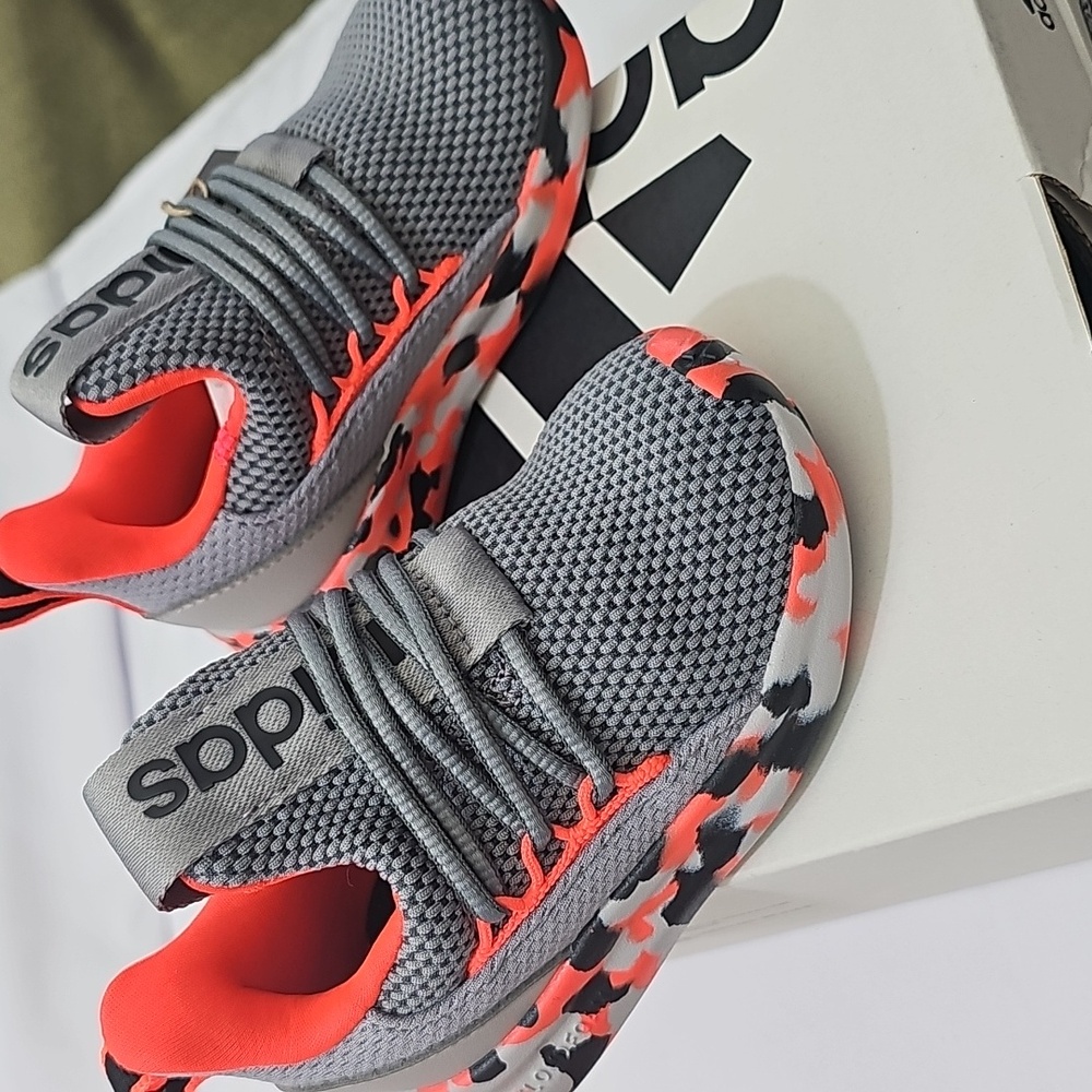 Adidas Lite Racer Adapt 7.0 Shoes Kids Size 7 K. (413)